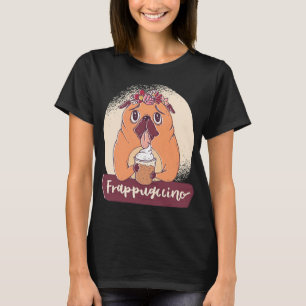 Camiseta Pug com Frappuccino