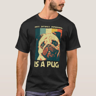 Camiseta Pug Cute Para Homens Miúdos Cachorro Pet Cachorro