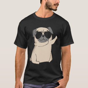 Camiseta Pug Dab Camisa Essencial 836