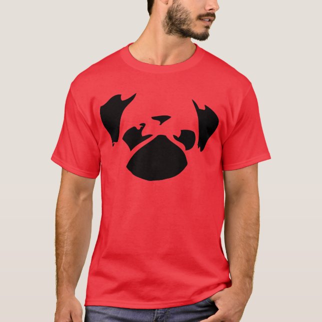 Camiseta Pug de Cutie (Frente)