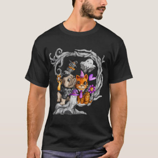 Camiseta Pug de Halloween