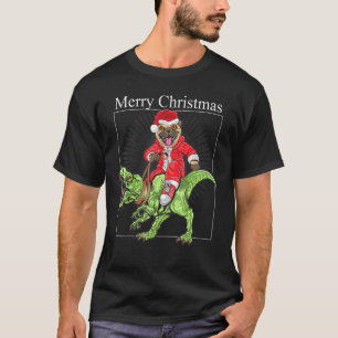 Camiseta Pug De Natal Dirigindo Um Cachorro Engraçado De Di