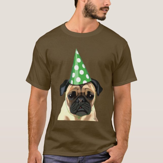 Camiseta Pug do Partido (Frente)