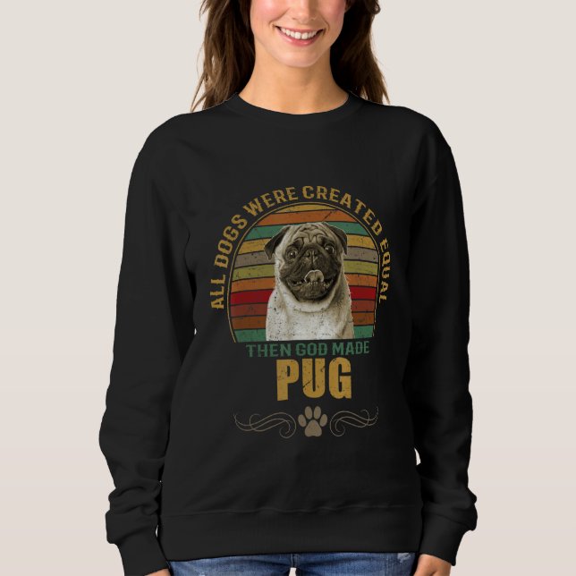 Camiseta Pug dog breeds puppies pet dogs men women (Frente)