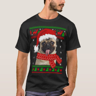 Camiseta Pug Dog Febre Suor Natal Puppy Cão Lover