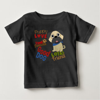 Camiseta Pug Dog Melhor Amigo