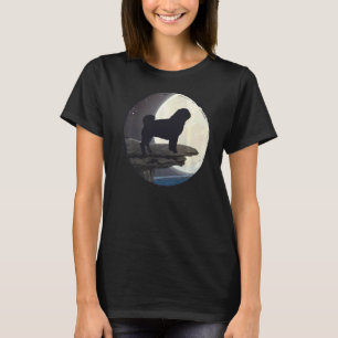 Camiseta Pug Dog Retro