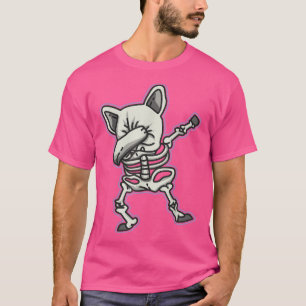 Camiseta Pug Dog Skeleton Assusta Legal fantasia de Hallowe