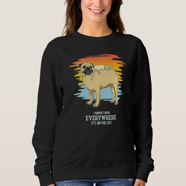 Camiseta Pug Dog Vintage 33 (Frente)