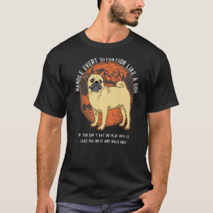 Camiseta Pug Dog Vintage 63