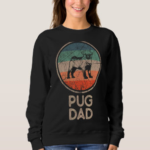 Camiseta Pug Dog Vintage Pai Pug
