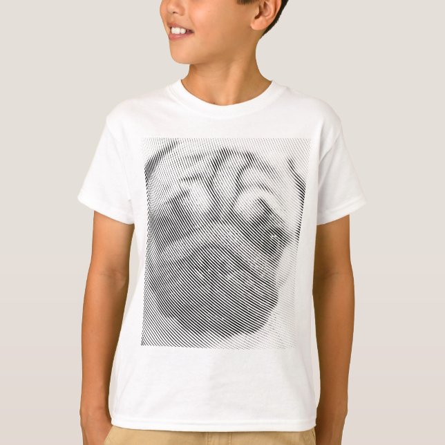 Camiseta Pug Face (Frente)
