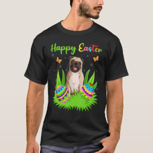 Camiseta Pug Felz pascoa Day Cug