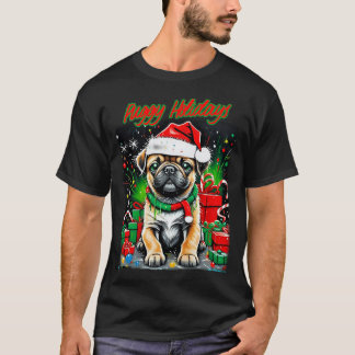 Camiseta Pug FÉRIAS FELIZES 11 FÉRIAS PUGGY