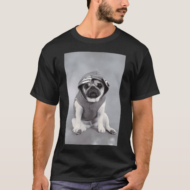 Camiseta Pug Fofo (Frente)