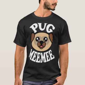 Camiseta Pug Fofo Meemee