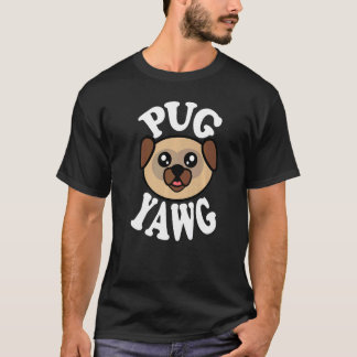 Camiseta Pug Fofo Yawg Premium