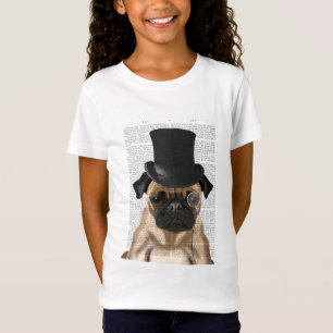 Camiseta Pug, Formal Hound e Chapéu