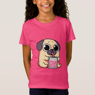 Camiseta Pug Gato