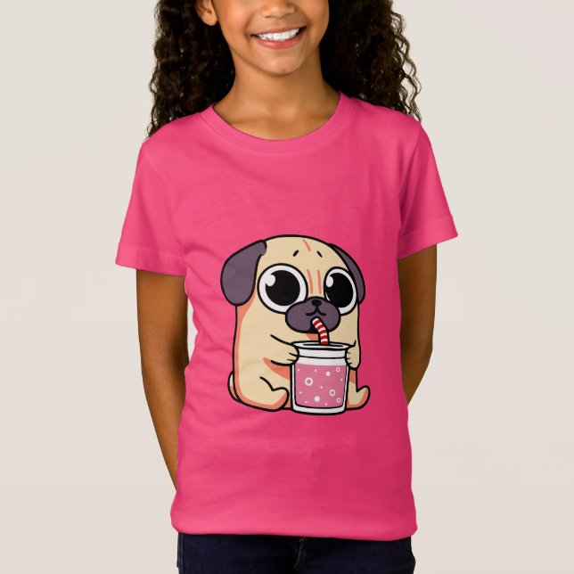 Camiseta Pug Gato (Frente)