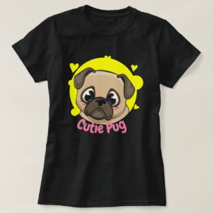 Camiseta Pug Gato
