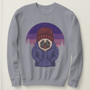 Camiseta Pug Gato