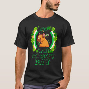 Camiseta Pug Irlandês Engraçado C Feliz Dia de São Patrício