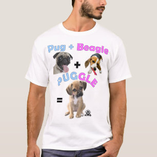 Camiseta Pug + Lebreiro = Puggle