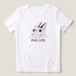 CAMISETA PUG LIFE