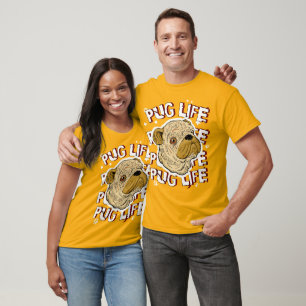 Camiseta Pug Life Animal og
