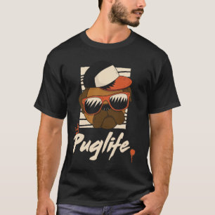 Camiseta Pug Life Pug Lover Funny Dog Proprietário Gift Pu