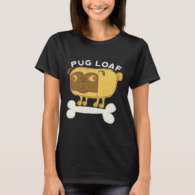 Camiseta Pug Loaf Ativo  565 (Frente)