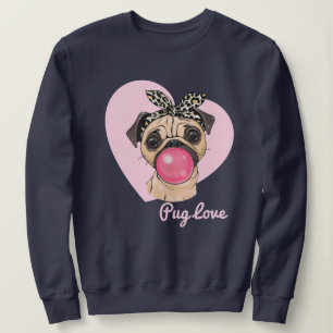 Camiseta Pug Love