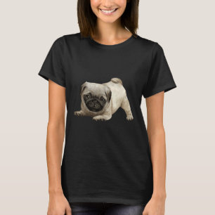 Camiseta Pug Love, cachorrinho, cachorrinho fofo Clássico T
