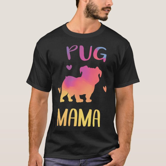 Camiseta Pug MÃE (Frente)