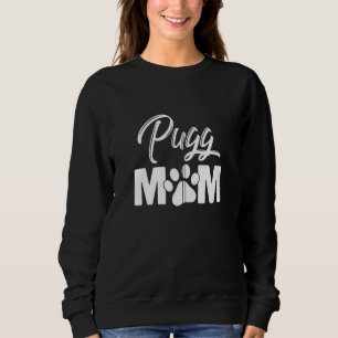 Camiseta Pug Mamãe Cachorro Mamãe Engraçado Pug Lover Penso