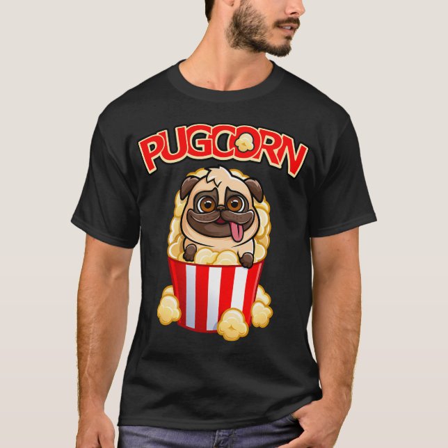 Camiseta Pug Milho (Frente)