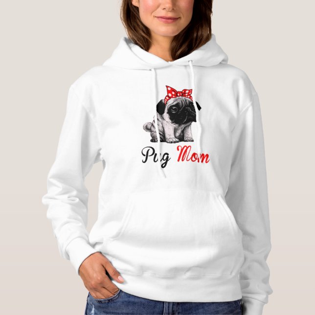 Camiseta Pug Mom (Frente)