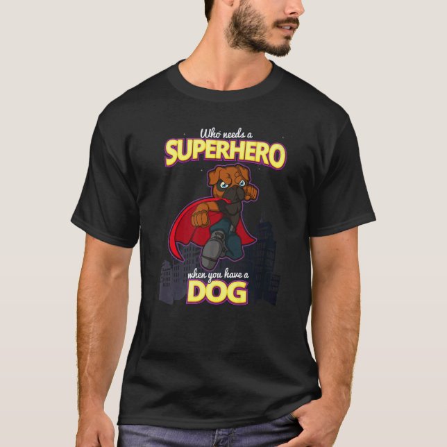 Camiseta Pug Mops Carlin Dog Breed 50 (Frente)