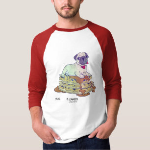 CAMISETA PUG & PANQUECAS