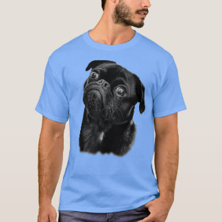 Camiseta Pug para Mãe Pai de Cachorro Engraçado Fofo Pug Pr