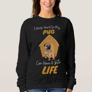 Camiseta Pug Pode Ter Uma Vida Melhor Dama De Cachorro Clás