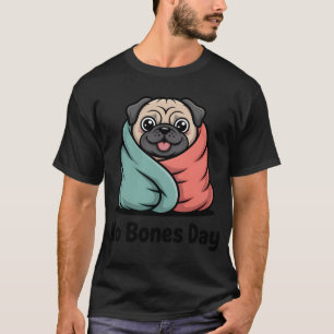 Camiseta Pug Preto Engraçado Flores Floral Colorido Mãe Pai