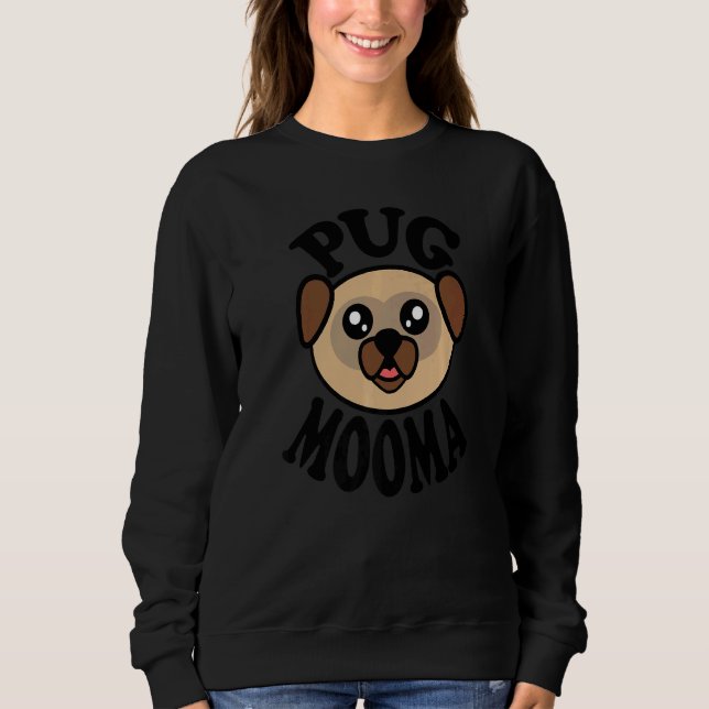 Camiseta Pug  Pug Mooma (Frente)