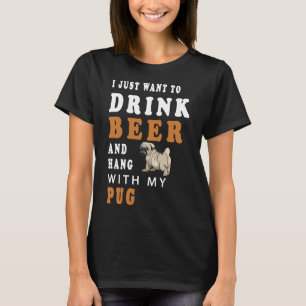 Camiseta Pug Pug Pug T Cachorro Pug Cachorro Cachorro Cacho