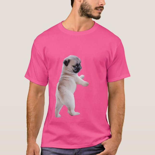 Camiseta Pug Puppy (Frente)
