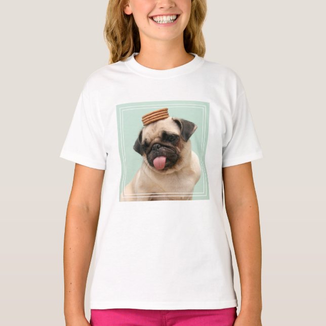 Camiseta Pug Quer Tratamentos (Frente)