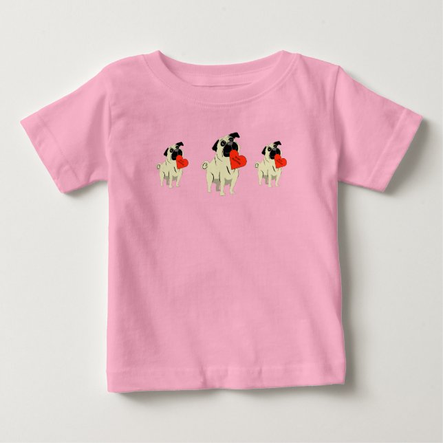Camiseta Pug seja meu namorado (Frente)