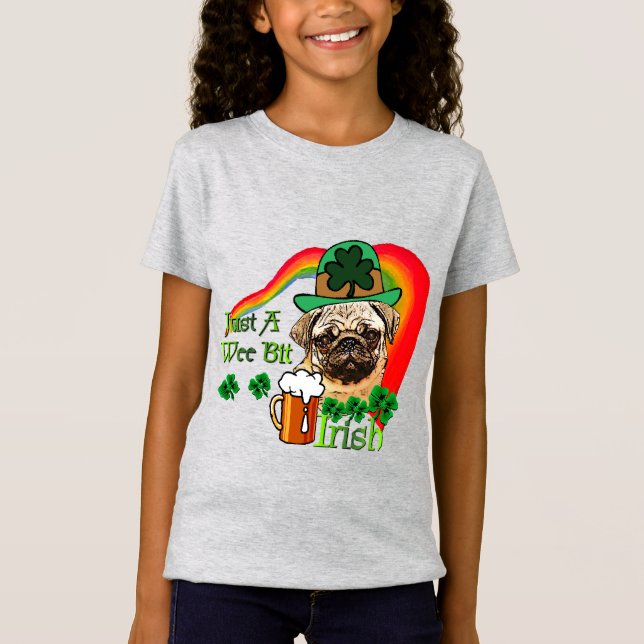 Camiseta Pug St Patricks (Frente)