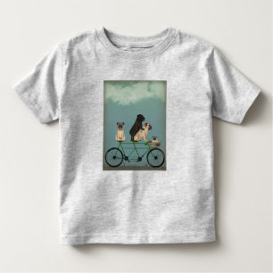 Camiseta Pug Tandem